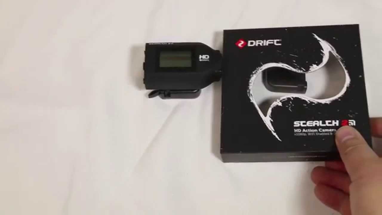 Drift Stealth 2 HD Action Camera Unboxing Review  Driftinnovation