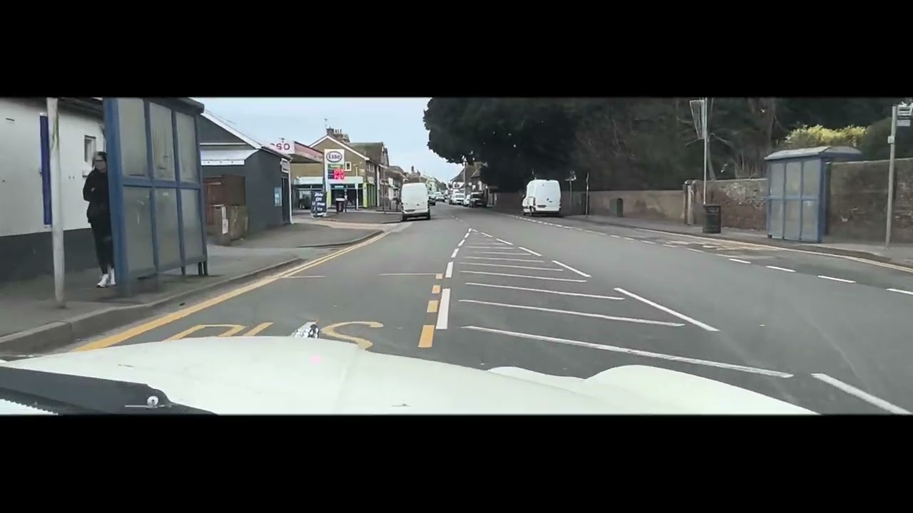 Hythe to New Romney via Dymchurch - Jaguar XJ Series 3 Sovereign V12 5.3 EFi