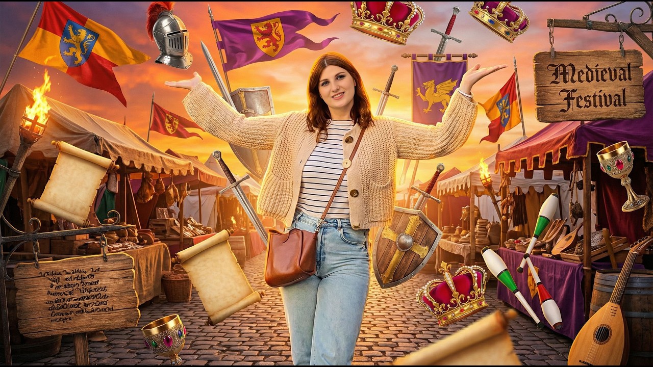 VLOG Испания | Средневековой фестиваль⚔️