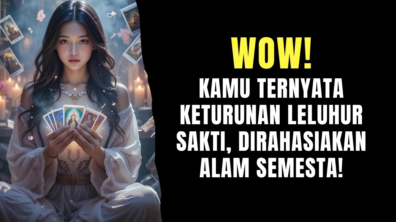 ‼️MENERAWANG KAMU! KAMU KETURUNAN LELUHUR DIRAHASIAKAN SEMESTA!!‼️#generalreading #reetatarot #tarot