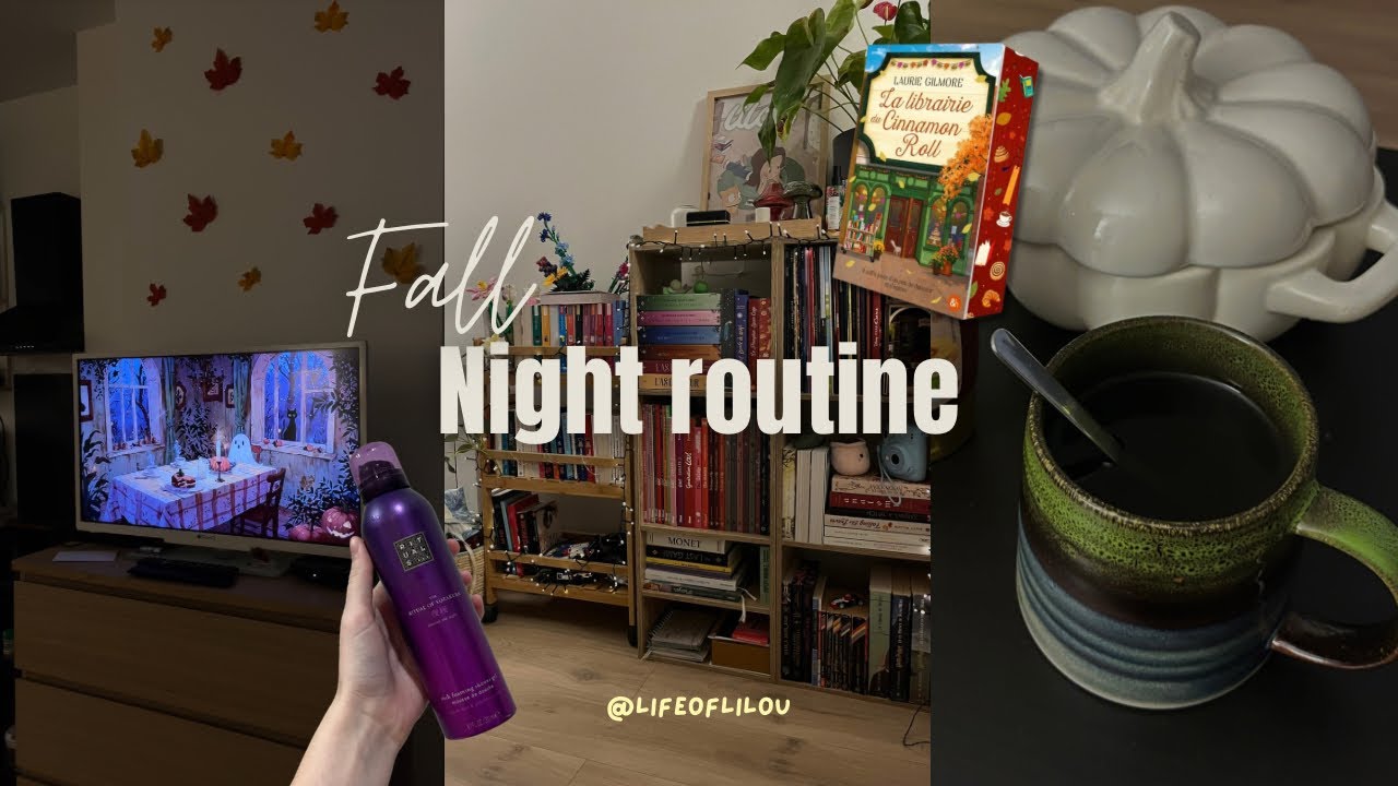 Ma night routine (parfaite) d'automne