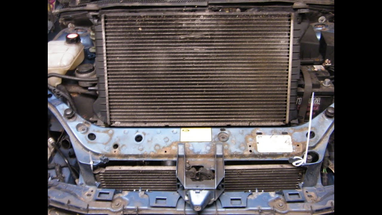 Ford Focus Radiator Change (air conditioning model)