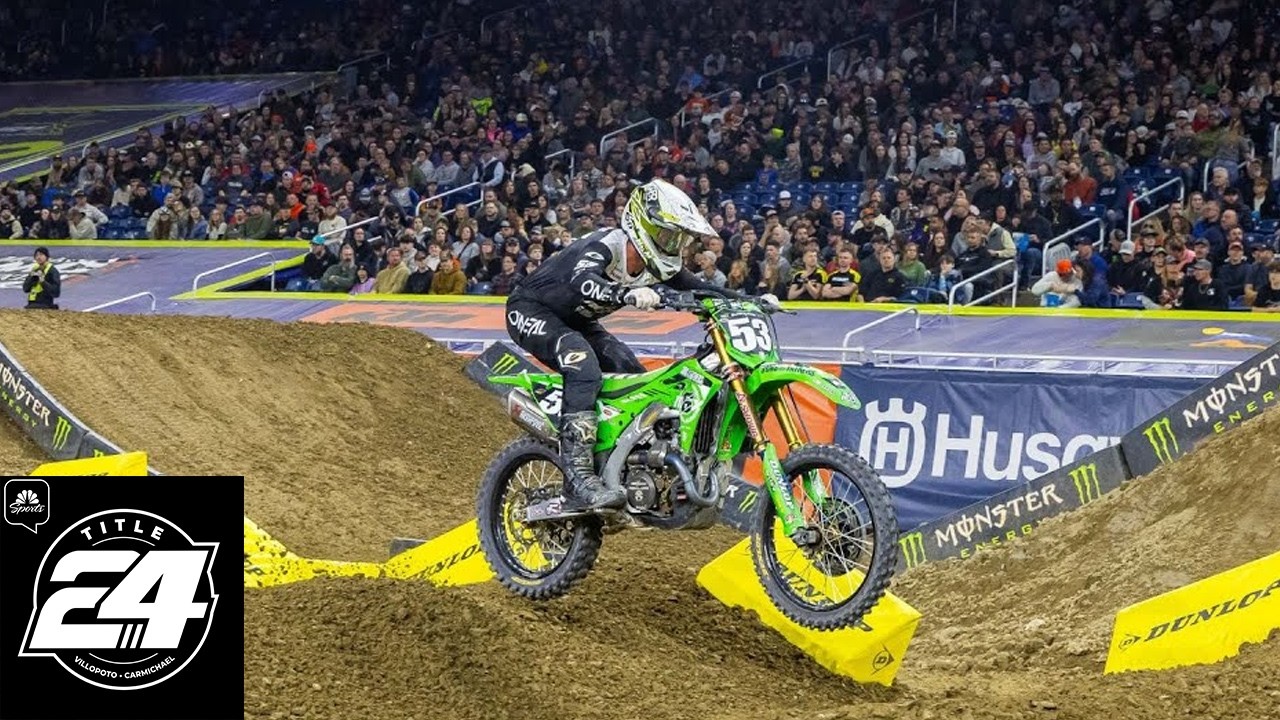Were the whoops too tough for riders at Detroit Supercross? | Title 24 | Motorsports on NBC
