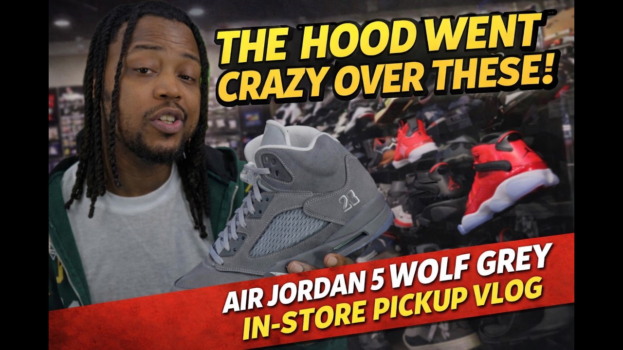 INSTANT HOOD CLASSIC ! Air Jordan 5 