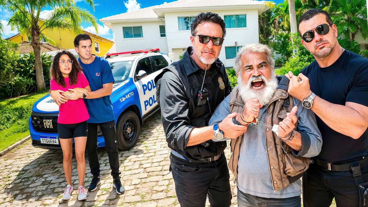 O CASEIRO ROUBOU A MANS&Atilde;O E CHAMAMOS A POL&Iacute;CIA! *Descobrimos tudo