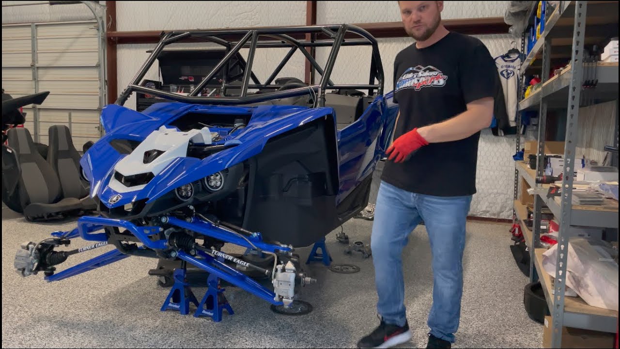 Rayscar Designs cage and painted OEM body install on 2020 Yamaha YXZ-1000R