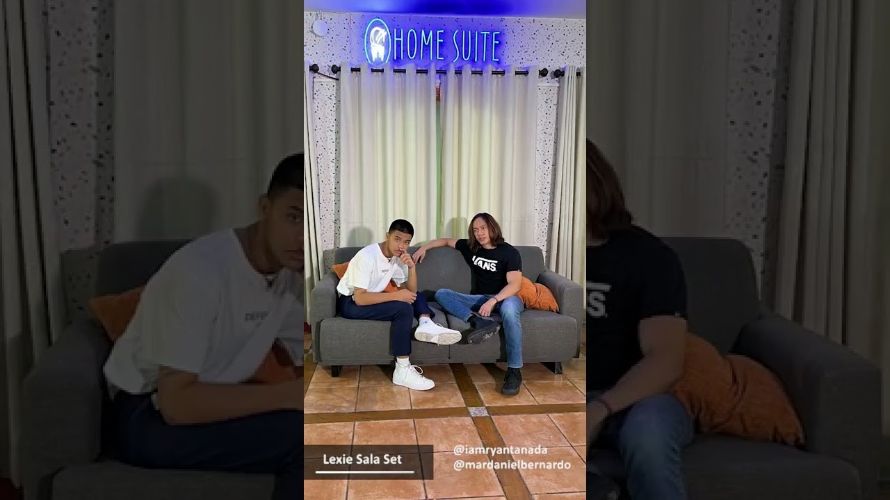 Mr. Ryan Ta&ntilde;ada and Mr. Daniel Bernardo is having fun at our Lexie Sala Set