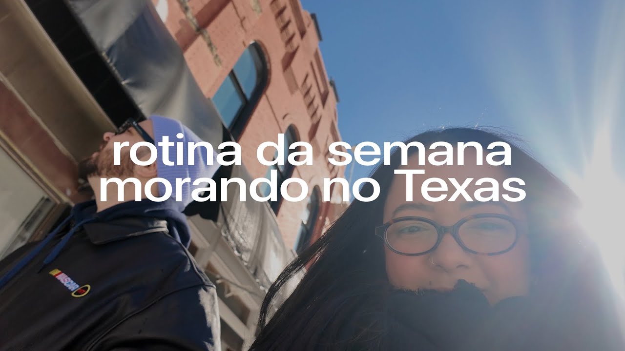 vlog da semana | rotina real no Texas, dias de neve, receitas, passeios e restaurantes  