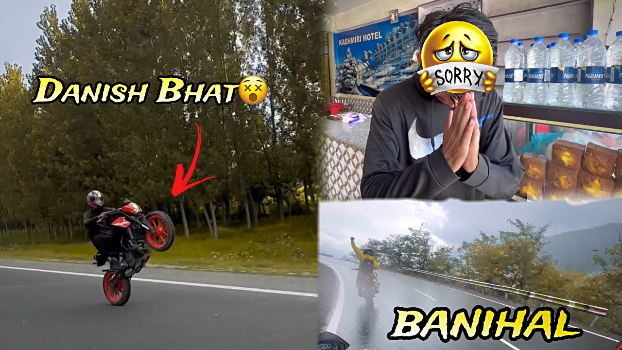 Banihal Mai Itni Baarish 😨 || Baarish Mai Halat Kharab Hogayi || ​⁠@umee_official__