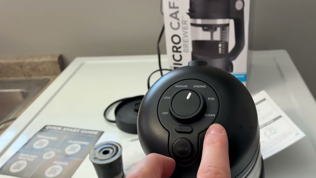 How This VINCI Micro Café Smallest Single-Serve Coffee Brewer Actually WORKS