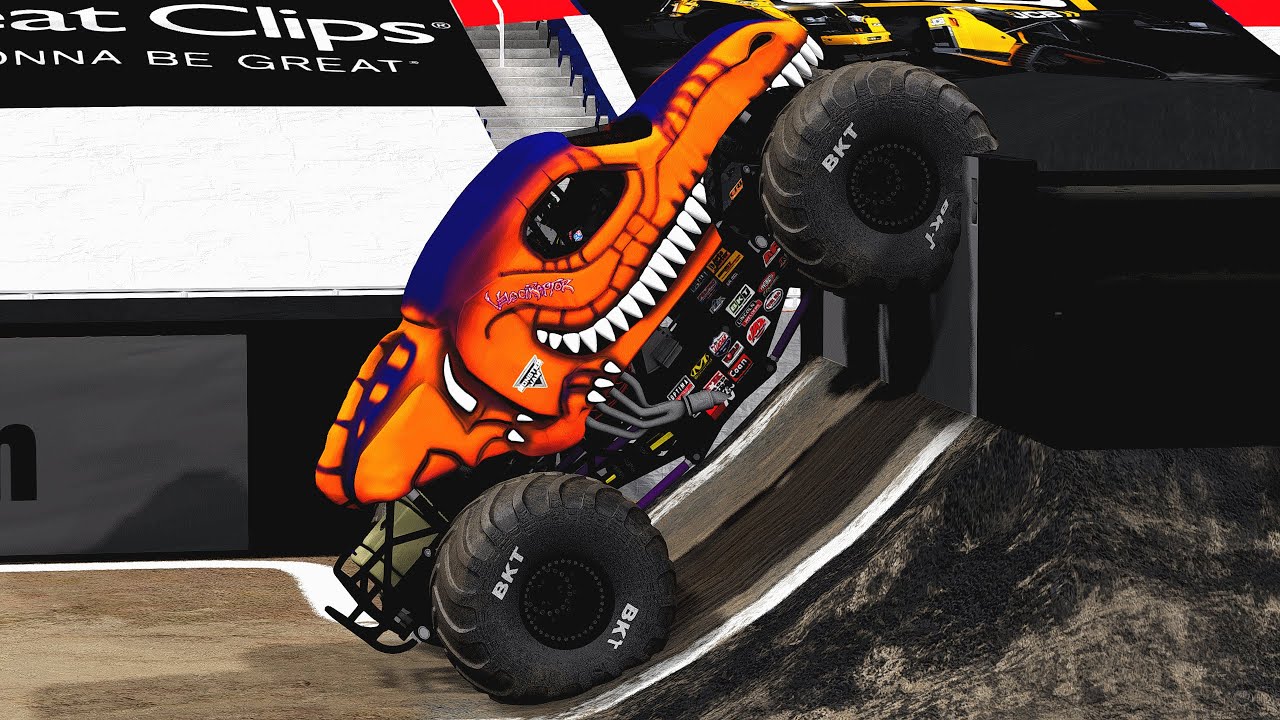 Insane Backflips and Frontflips #2  I  BeamNG.Drive Monster Jam