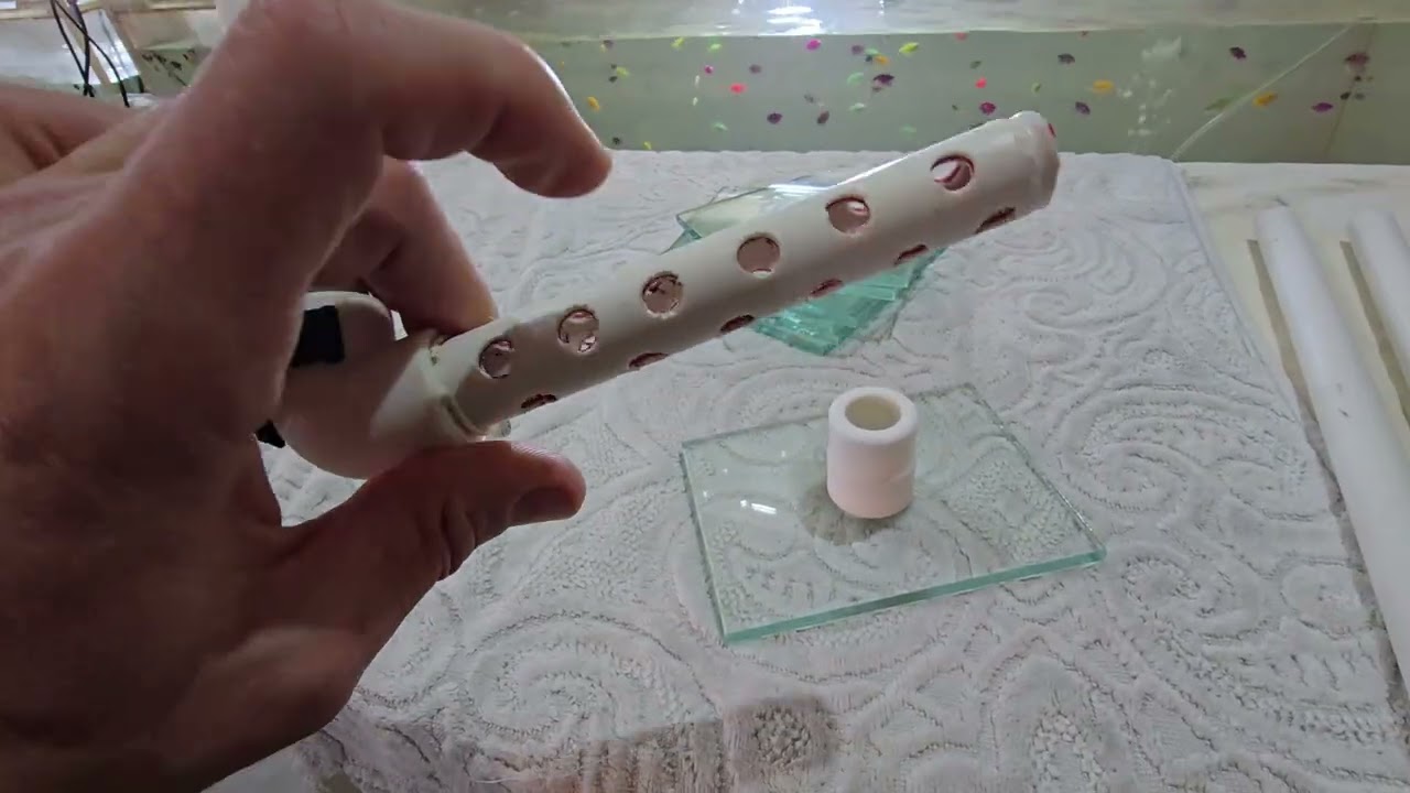 Новые рыбки, Новые аквариумы на месте, Аэрлифты 