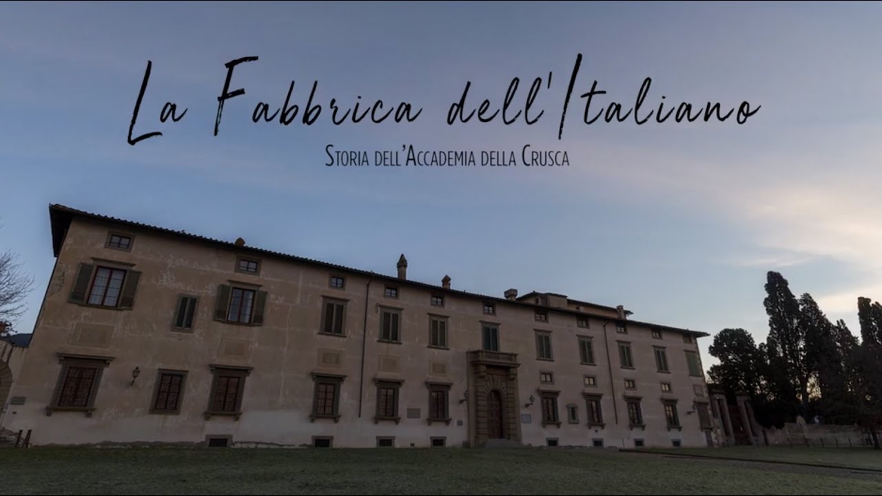 🌾  La fabbrica dell'italiano – Storia dell'Accademia della Crusca