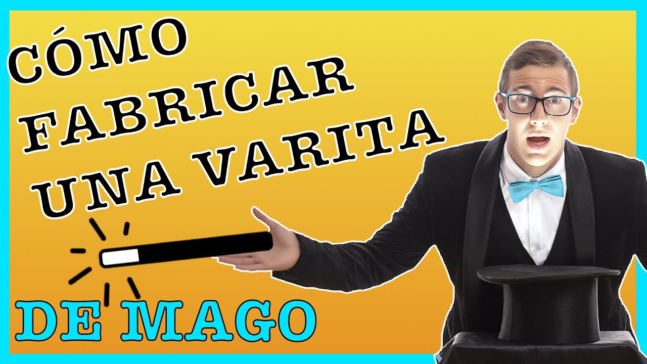 🎩 ¡ Cómo hacer una VARITA 🎩 en 4️⃣ pasos ! | Para niños | Luis Noval