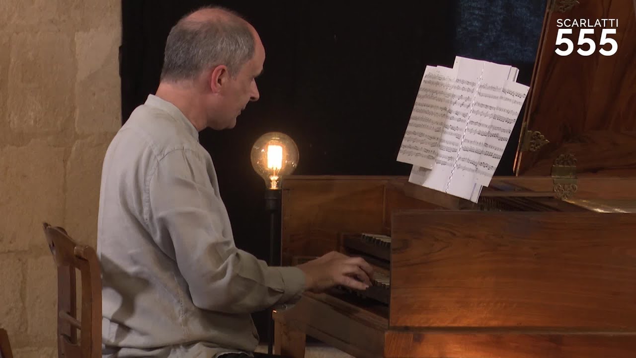 Scarlatti : Sonate pour clavecin en mi mineur K 147 L 376, par Olivier Baumont - 