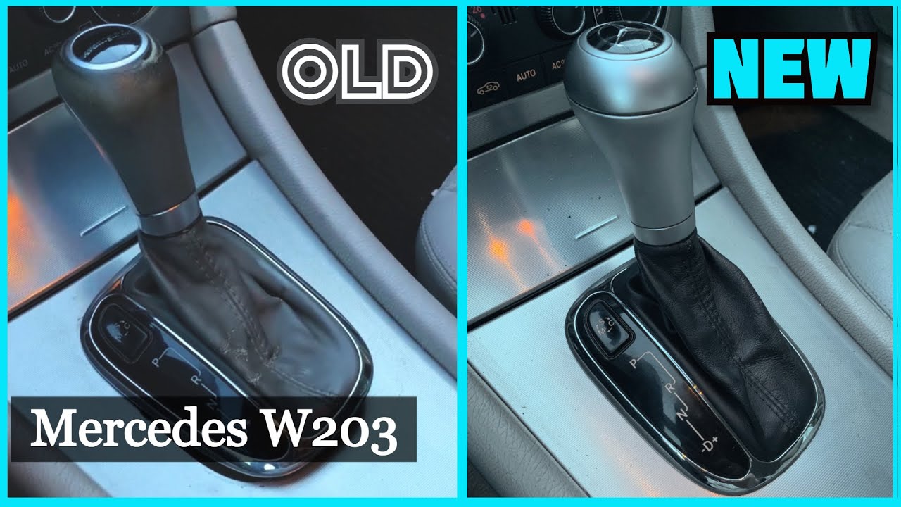 Mercedes W203 C-Class | Shifter Knob Removal & Replacement