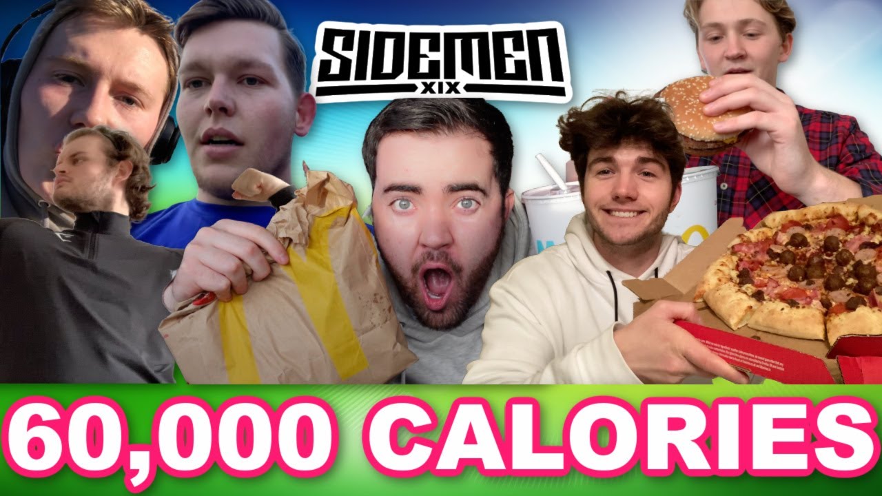 60,000 CALORIE CHALLENGE - BTEC SIDEMEN
