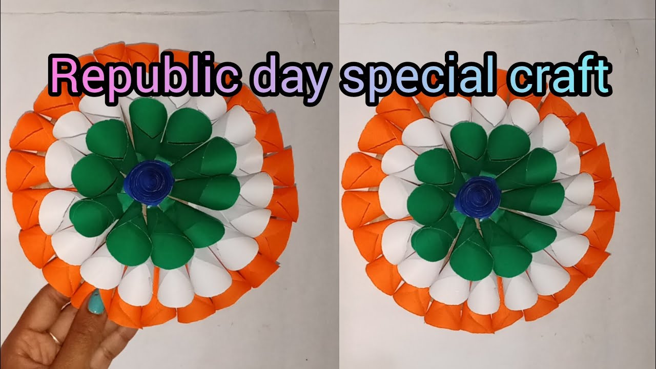 Republic day special paper craft