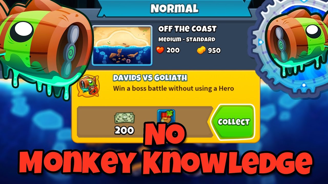 Bloonarius Normal Tutorial || No Monkey Knowledge + Achievement || Off The Coast - BTD6