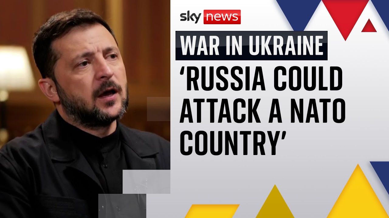 Russia could attack a NATO member 'within five years', Volodymyr Zelenskyy warns