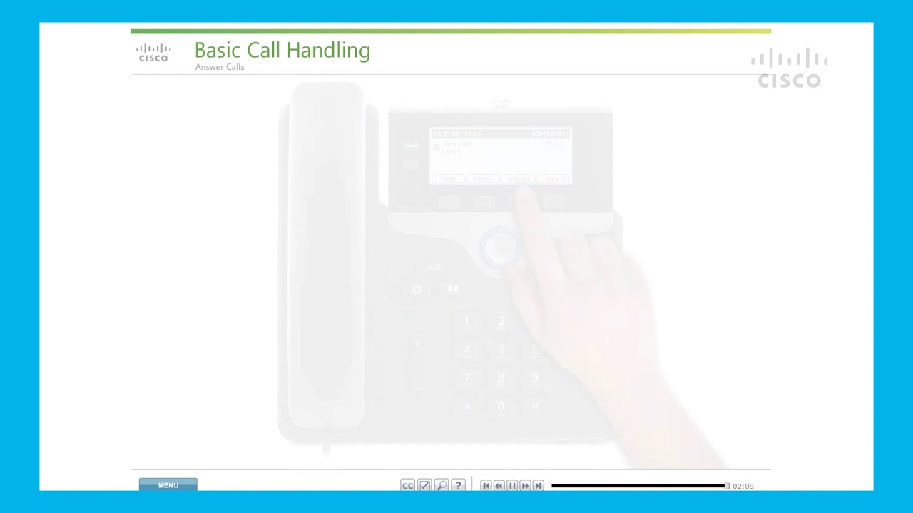 Cisco IP Phone 7800 Series Tutorial