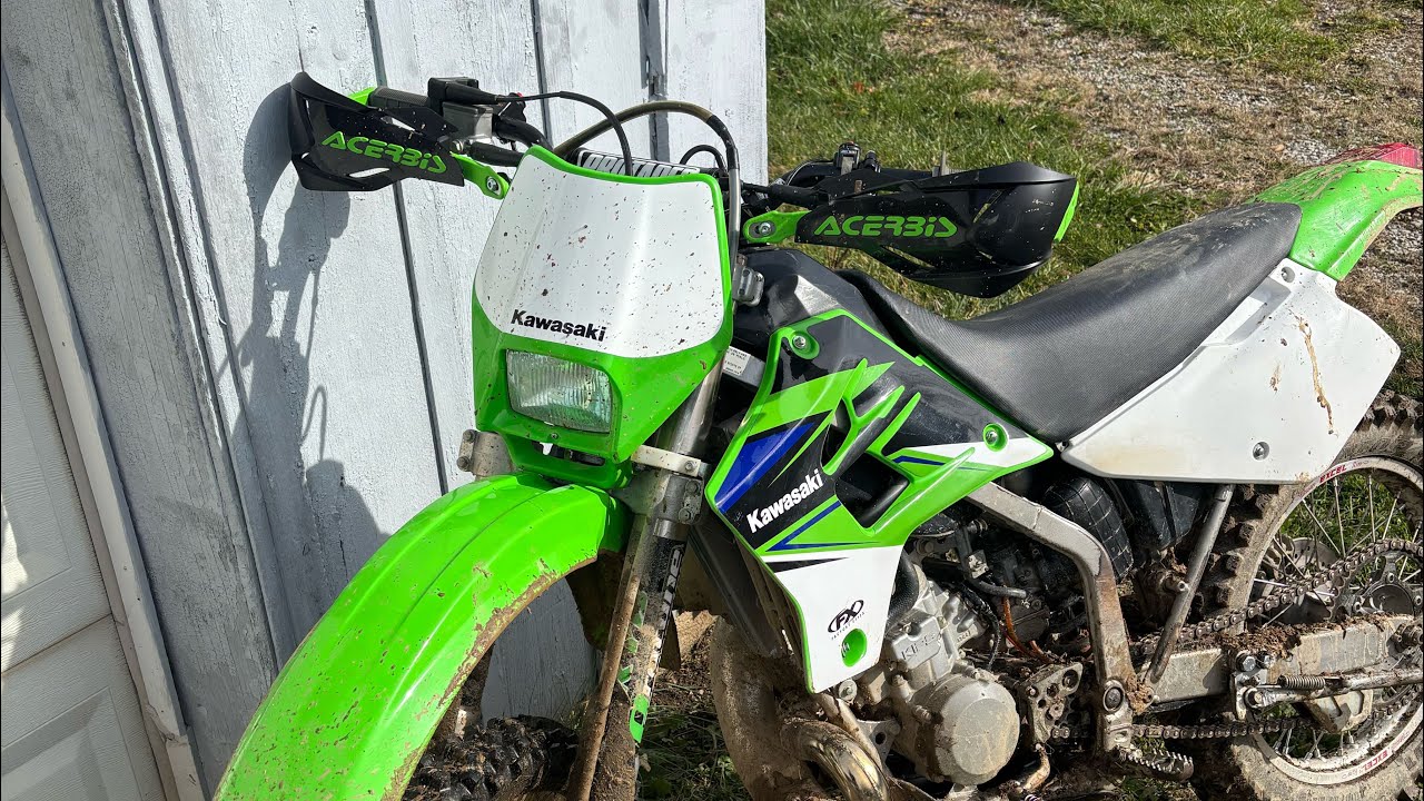 first ride on the new kdx 220