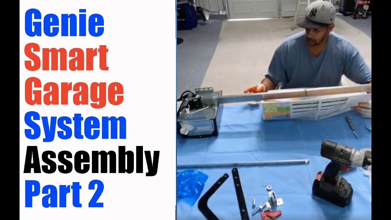 Assembling Genie StealthDrive Connect Model 7155-TKV Ultra Quiet Garage Door Opener | Part 2