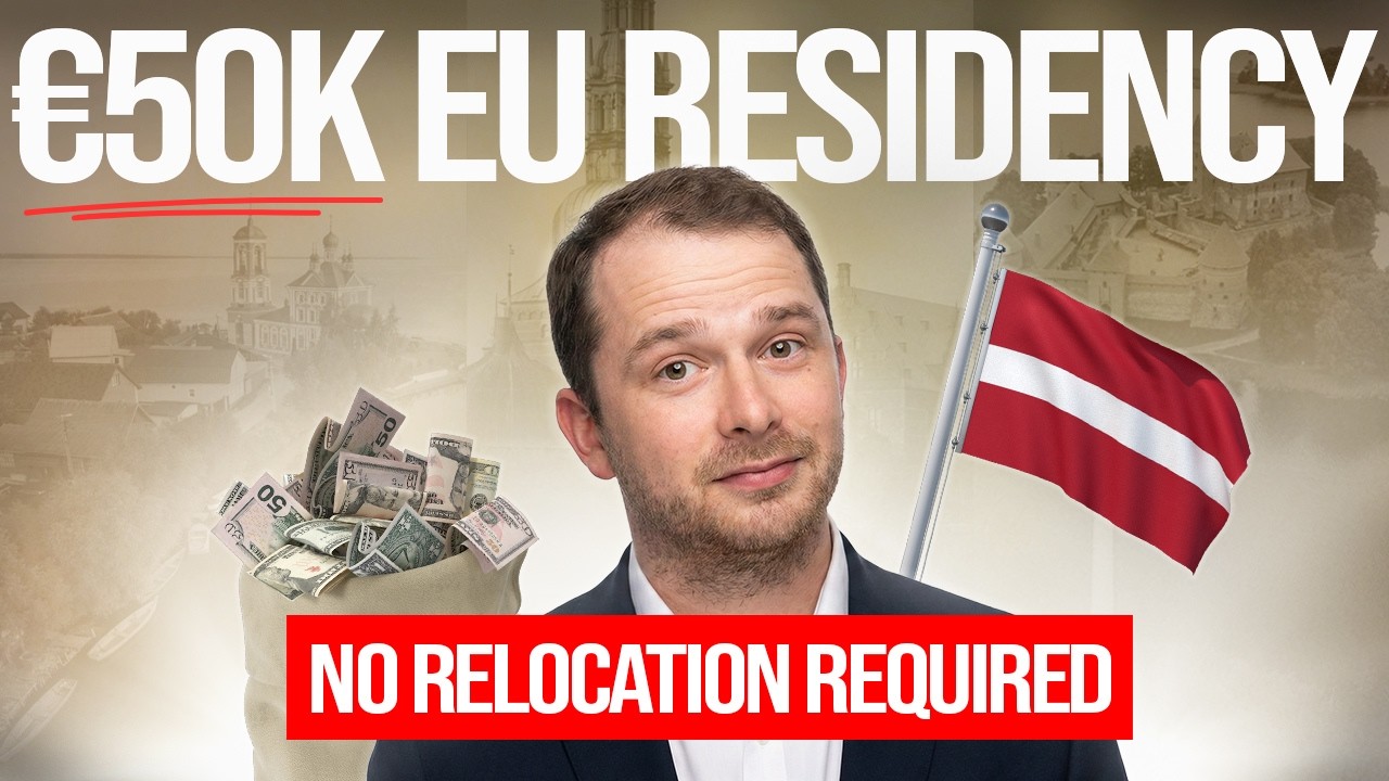 EU Residency for €50K: #latvia Fast (3–4 Months), Low-Stay Route(1 Day/Year) Explain