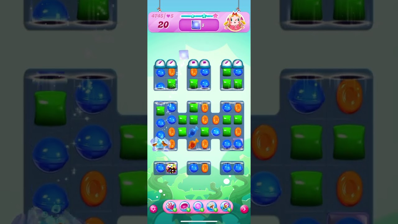 CANDY CRUSH SAGA LEVEL 4744 - 4746