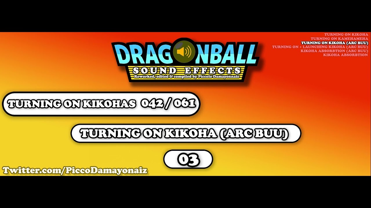 Dragon Ball Sound Effects - The ultimate Bank Sound (4 min TEASER)