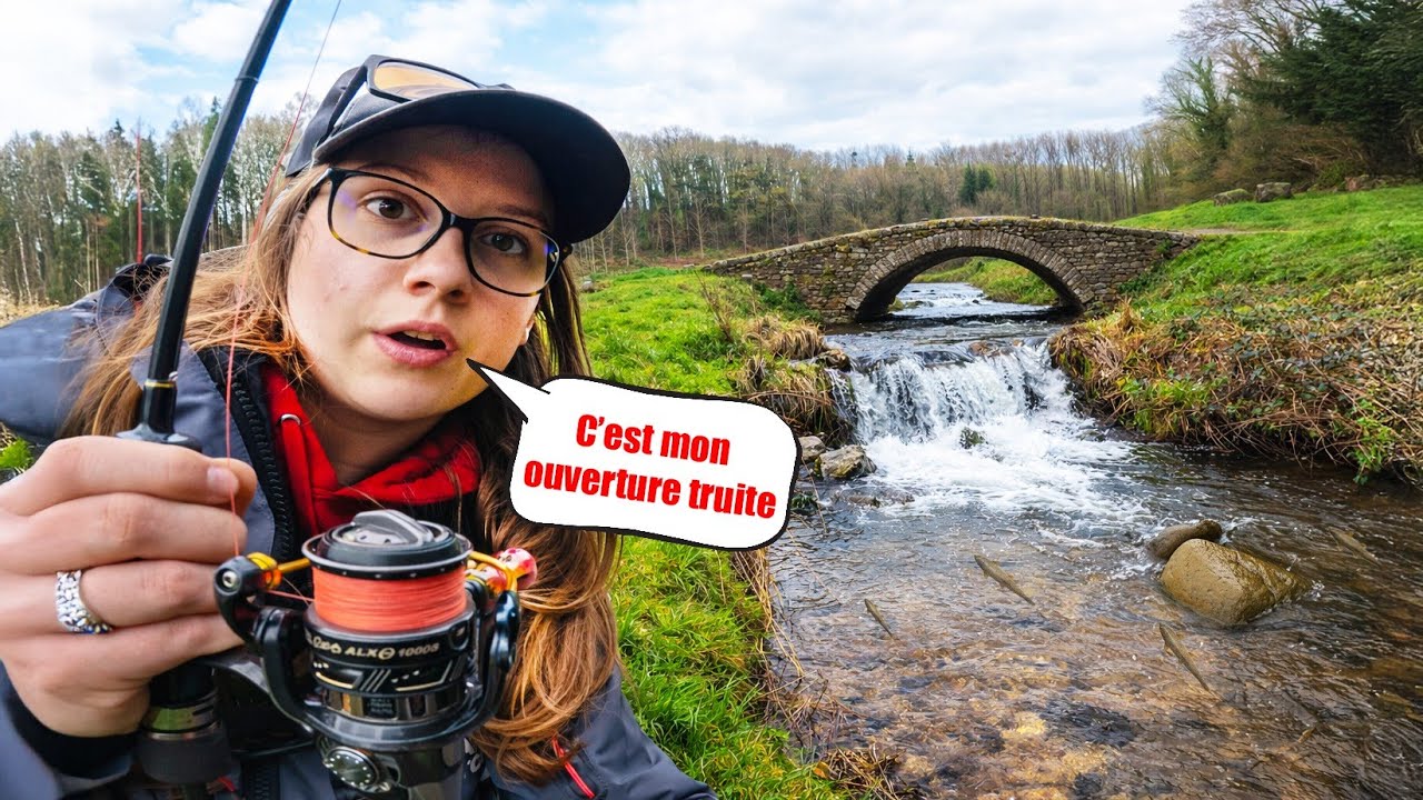Ce petit ruisseau perdu est rempli de truites !!! (ouverture truite 2026)