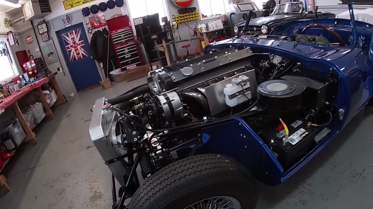 Jaguar E Type Series II Rebuild - 2023-03-15 - Engine Start
