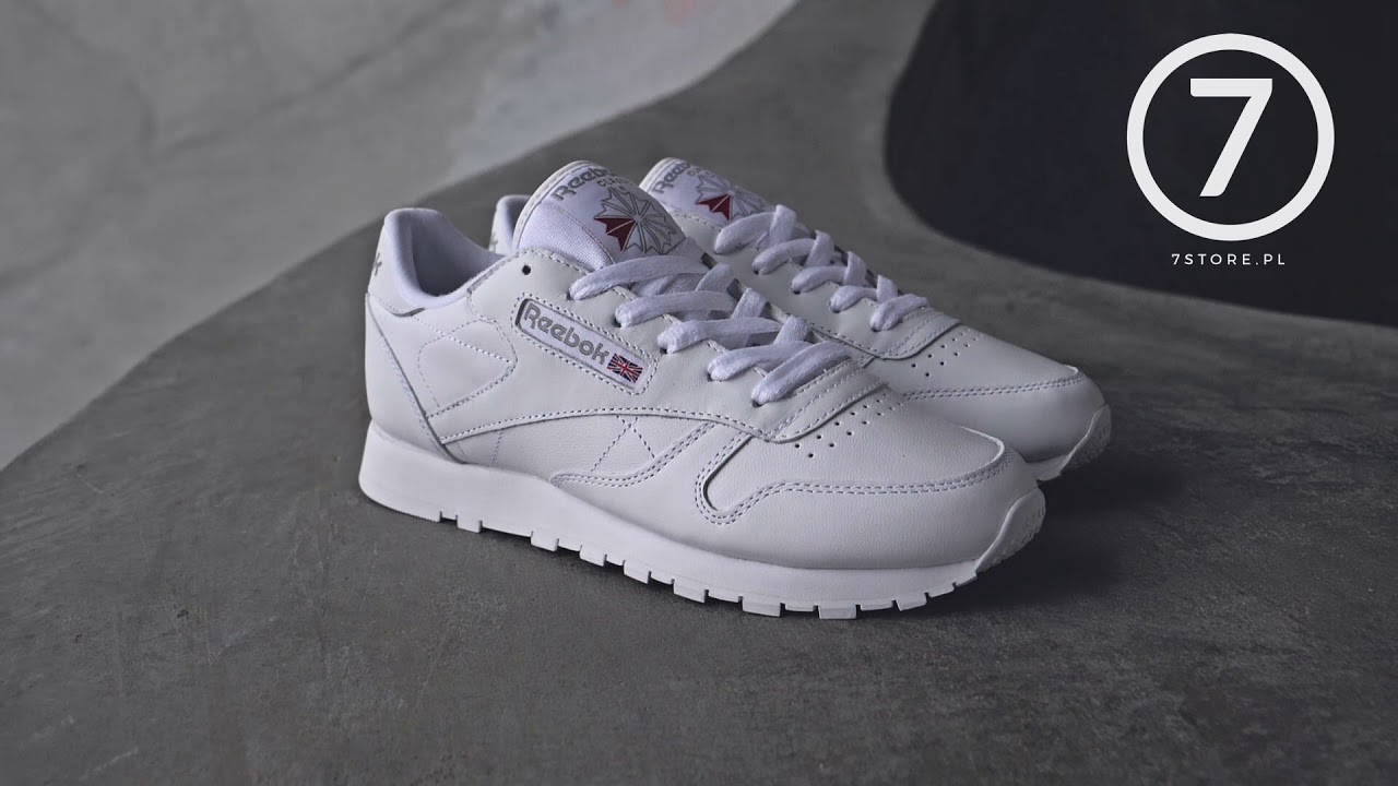 Reebok Classic Leather White - buty damskie 7store