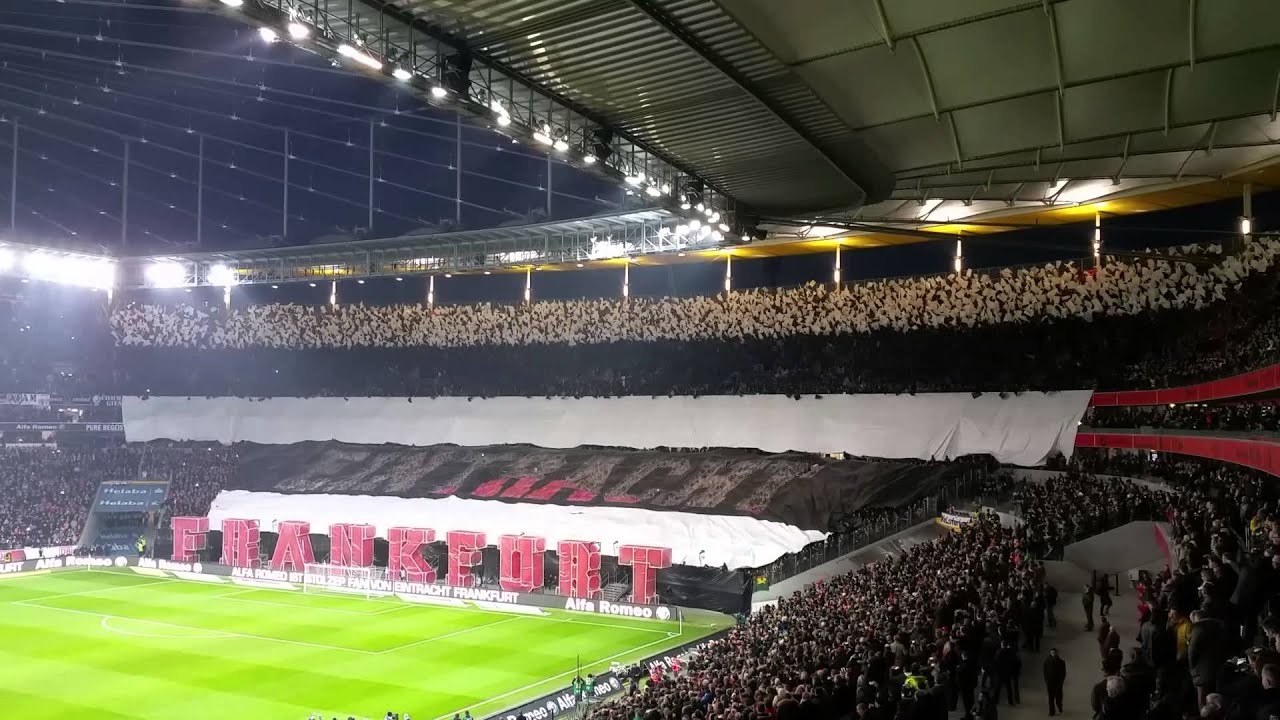 Choreographie Eintracht Frankfurt gegen Schalke