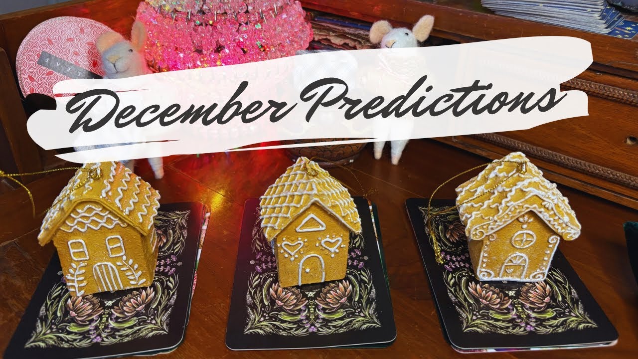 DECEMBER 2025 Predictions ✨ What Will Happen? pick a card intuitive reading