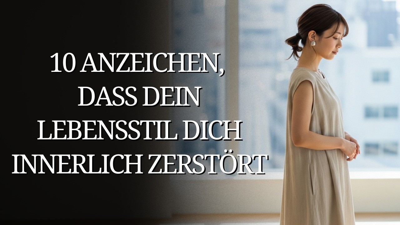 10 Anzeichen, dass dein Lebensstil dich innerlich zerstört (ohne dass du es merkst)