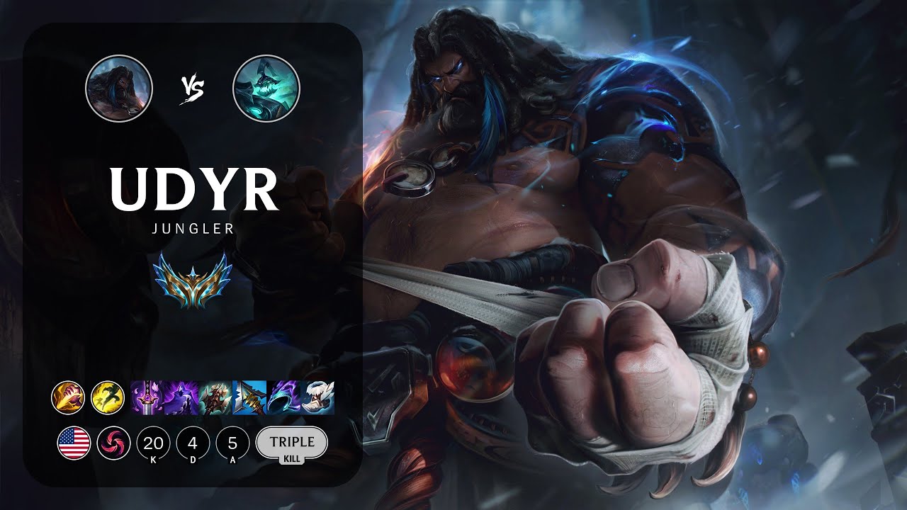 Udyr Jungle vs Hecarim - NA Challenger Patch 14.3