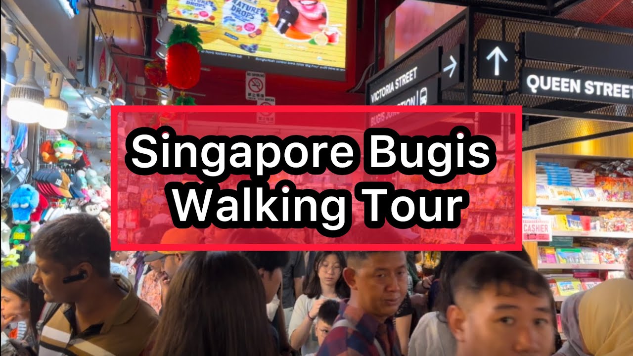 BUGIS WALKING TOUR SINGAPORE CHINESE NEW YEAR 2025