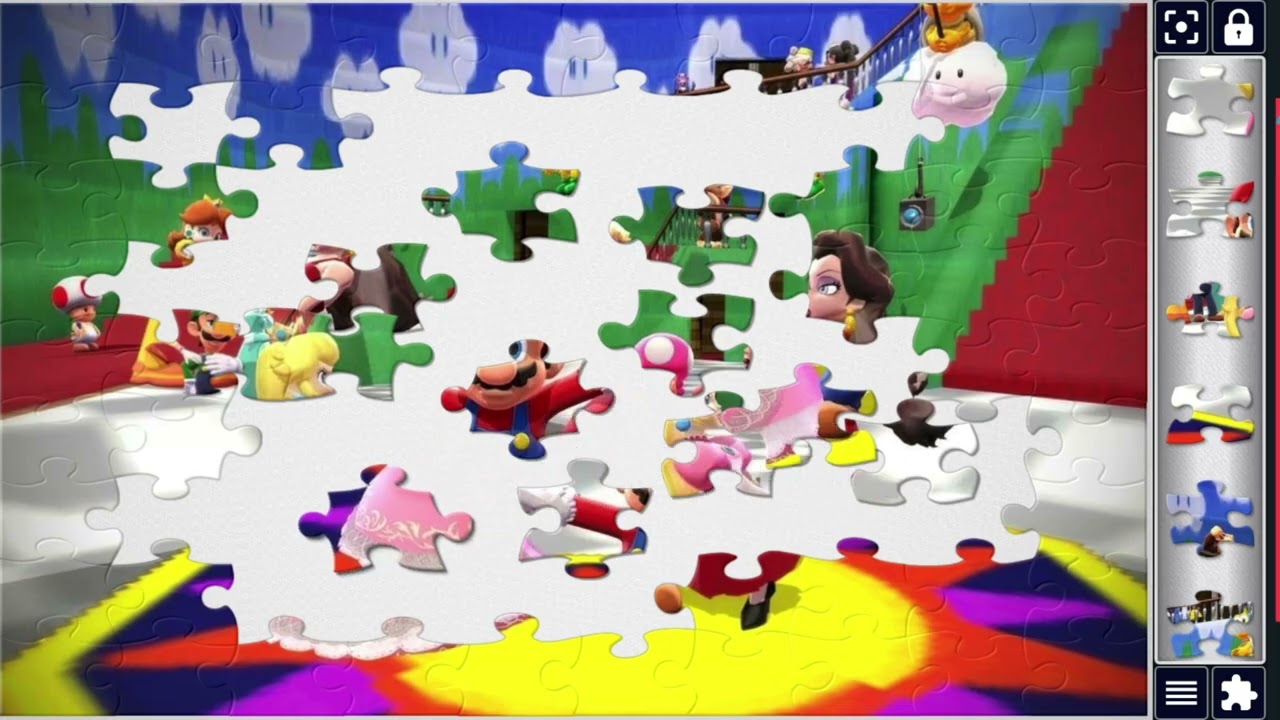 Mario's 👸👱‍♀️💖 Biggest Dilemma: Peach 👸or Pauline 👸#mario#peach#paulines//🧩🧩jigsawpuzzlejourney🧩🧩