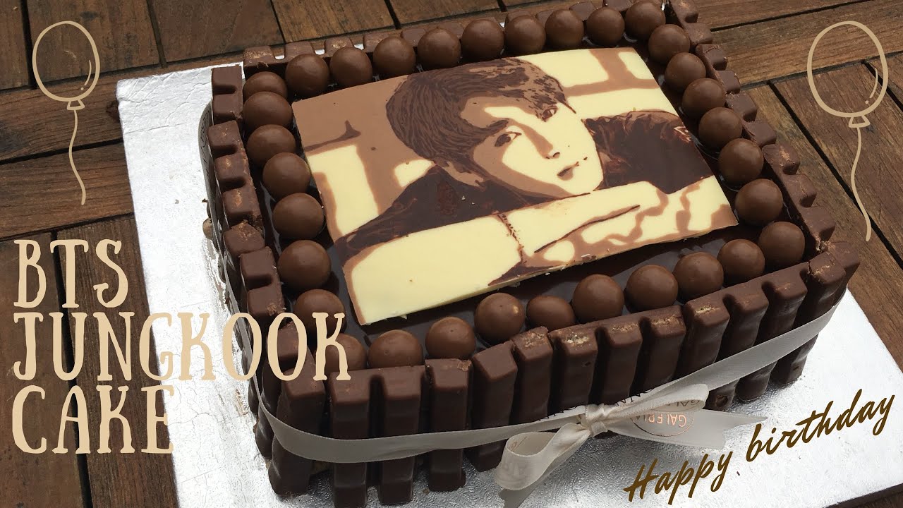 BTS JUNGKOOK BIRTHDAY CAKE