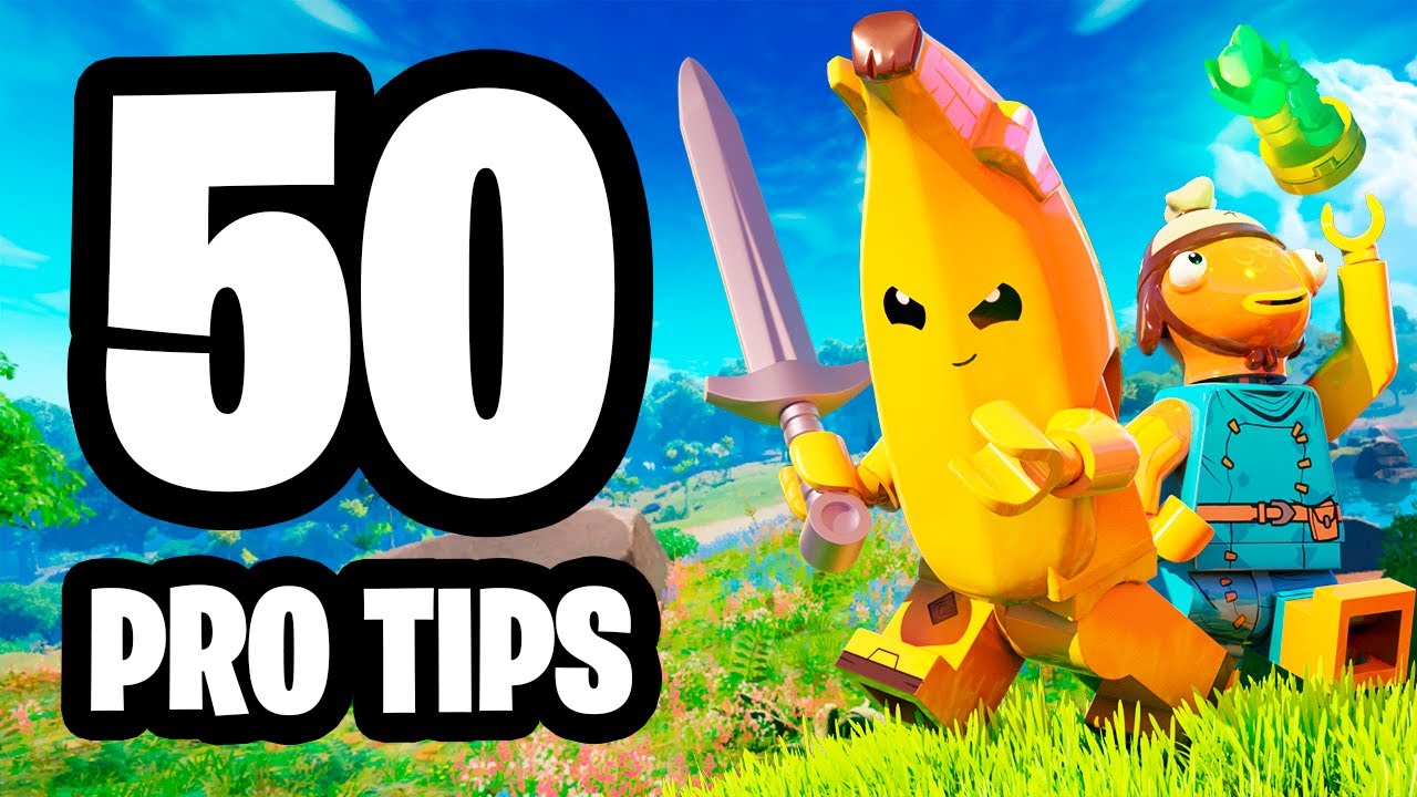 50 CONSEJOS PARA SER UN PRO DE LEGO FORTNITE