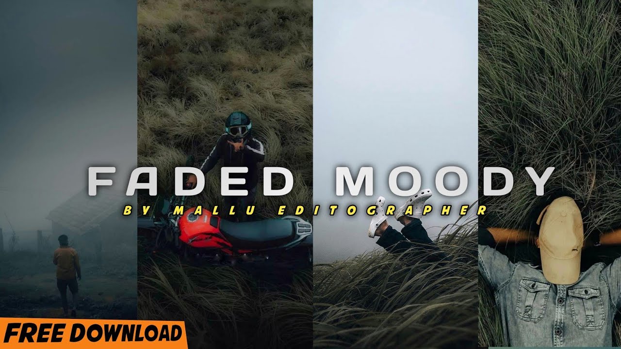 Faded Moody lightroom preset | Moody preset Lightroom | Travel lightroom preset |