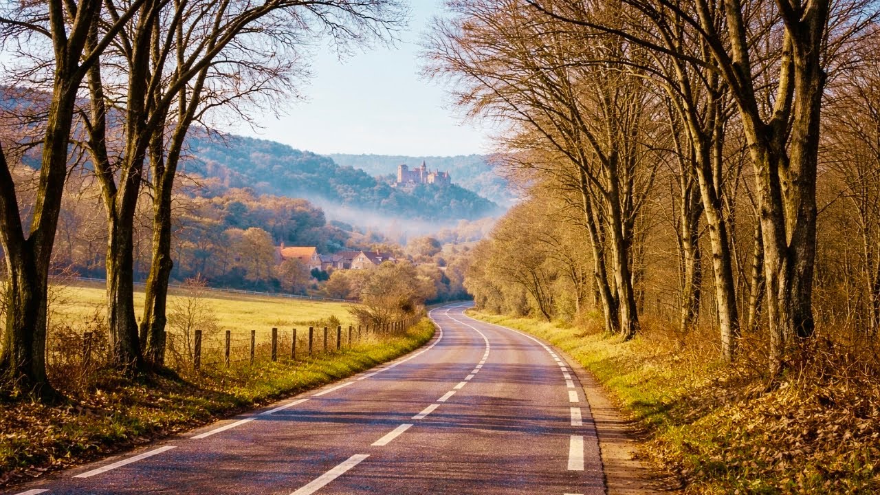 Driving through the famous Chevreuse Valley | French Countryside 🇫🇷 | Scenic Drive 4K