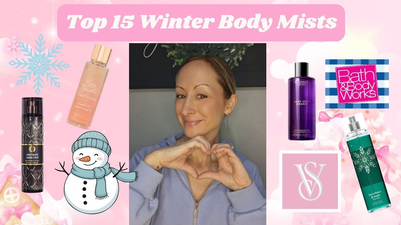 Мои 15 лучших зимних спреев для тела ❄️⛄️ от Bath & Body Works, Victoria's Secret и других брендов!