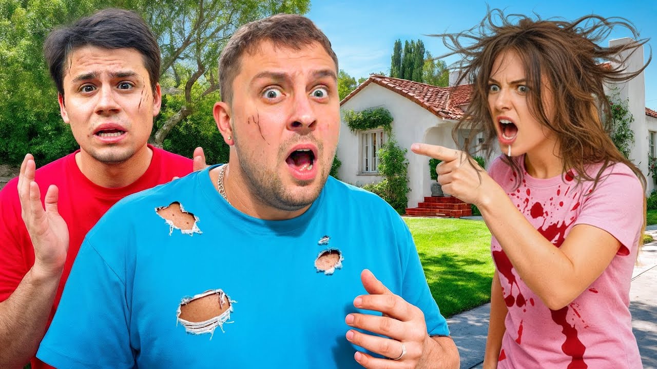 WREDNA KOBIETA ŚLEDZI NAS AŻ DO NASZEGO DOMU!