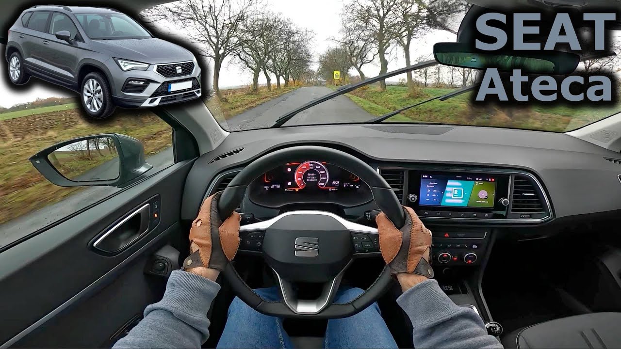 2025 SEAT Ateca 1,5 TSI 6MT | POV driving in rain