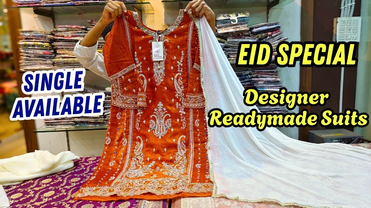 Designer Readymade Suits 😍 Eid Collection Pakistani Dresses Hyderabad Shopping