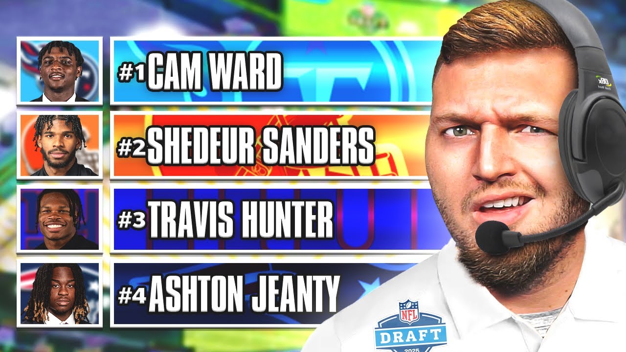 My 100% Accurate NFL Mock Draft!
