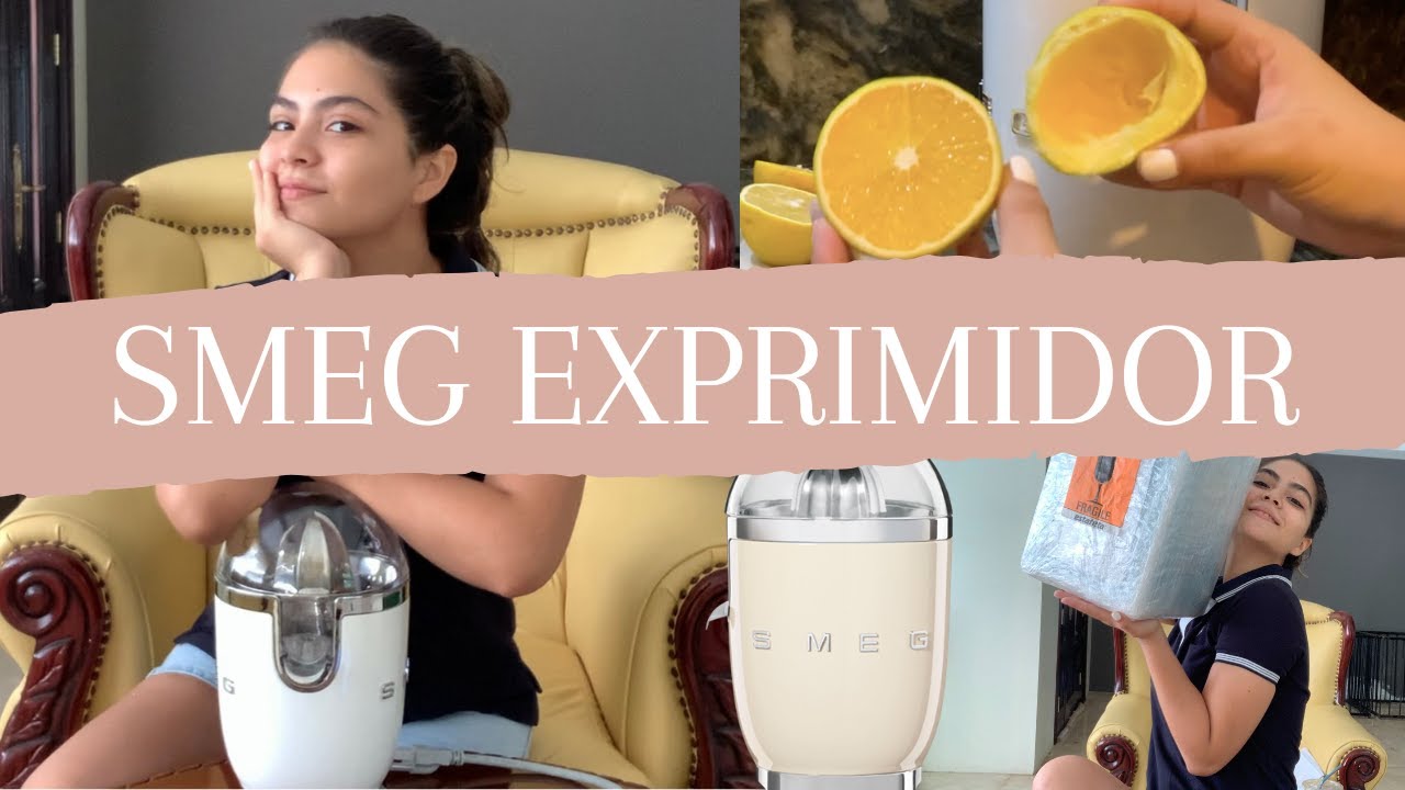 Smeg Exprimidor Citrus Juicer ¿VALE LA PENA?: Review, Unboxing y mi experiencia