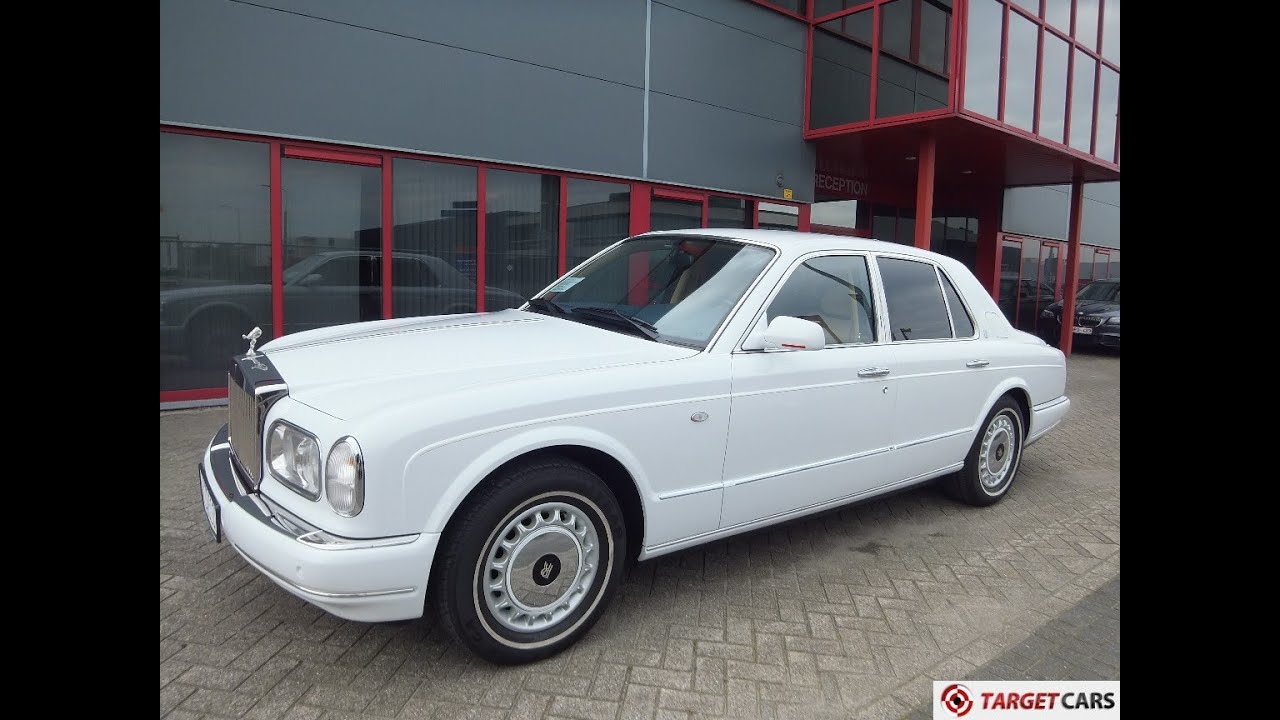 751525 ROLLS ROYCE SILVER SERAPH 5.4L V12 326HP 06-00 5459KM WHITE LHD